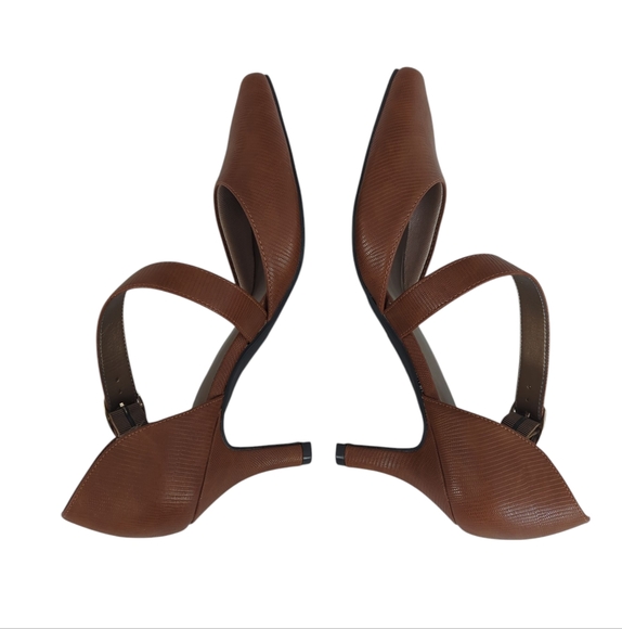 Life Stride Kamala Simply Comfort Faux Leather Pumps 9.5M Brown - Picture 10 of 16